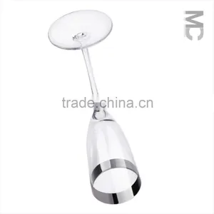 Wholesale Handmade Home Decoration Fancy Sliver Glass Champagne Flute thumbnail-5