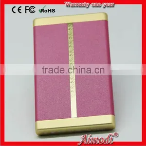 2015 Ultra-thin Credit Card Size Power Bank With Built in Charge Cable Slim Power Banks thumbnail-1