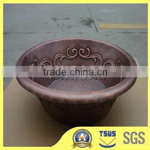 Copper Foot Basin thumbnail-4