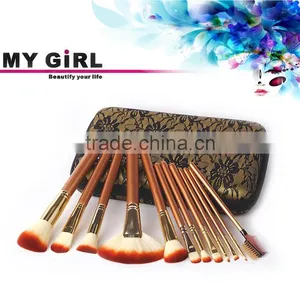 Reliable Beautiful Cute Color Brush Makeup Set thumbnail-3