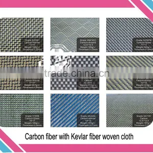 Carbon Fiber,Carbon Kevlar Hybrid Fabric thumbnail-1
