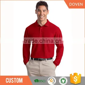 China Factory OEM Plain Formal Polo Shirts Polyester thumbnail-2