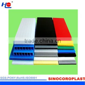 Fade Resistance and Convenient to Move Corrugated Plastic Cardboard Sheets thumbnail-3