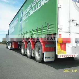 Waterproof and High Tear Strength PVC Tarpaulin Printed Truck Side Curtain Cover Fabric thumbnail-6