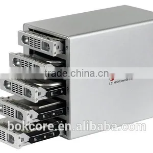 5 Bay 3.5'' HDD Enclosure, 5 Bay 3.5 External Usb 3.0 Hdd Enclosure High Quality External 3.0 3.5 External Enclosure thumbnail-3