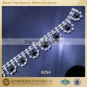 Tassel Drop Rhinestone Cup Chain for Shoes, Bags Decoration thumbnail-1