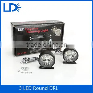 Motercycle DRL LED Truck Backup Lamp Waterproof Universal Car Round Reversing Light thumbnail-6