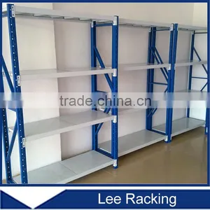 Warehouse Metal Shelf Divides Storage Stainless Steel Light Duty Rack thumbnail-2