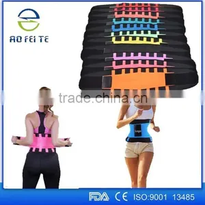 Best Sell Waist Trainer Belt Belly Fat Waist Trimmer Belt Neoprene for Men Women Back Support Waist Slimming Belt thumbnail-1