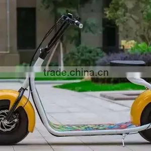 City Electric Scooters 2 Wheels Self Balancing Motorcycle 800W 60V Kick Motor Scooter thumbnail-4