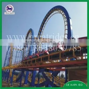 Amusement Park Attraction Thrilling Game Machine Roller Coaster thumbnail-1