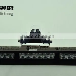 12V Red Blue Led Strobe Light Bar,dash Interior Warning Flashing Light thumbnail-4