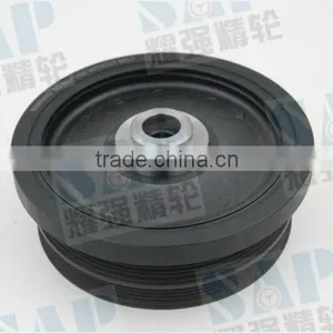 Crankshaft Pulley VIBRATION DAMPER BMW E E46 E90 320D E91 5 E60 E61 520D M47N OE thumbnail-1