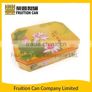 Octagonal Mooncake Chocolate Tin Box Decorative Chocolate Boxes thumbnail-1