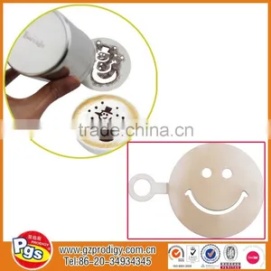 Stencil of Cappuccino Stainless Steel Coffee Stencil Metal Stainless Coffee Stencil thumbnail-1