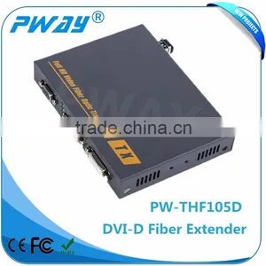 Pinwei USB KVM Extender Distance 2km-10km Support RS232 EDID DVI Fiber Extender thumbnail-5