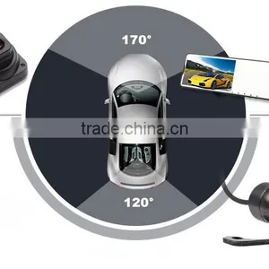 Vasens 168P FHD 1080P Wifi ADAS Dual Lens Rearview Mirror Car DVR Hidden Car Dashboard Camera thumbnail-4
