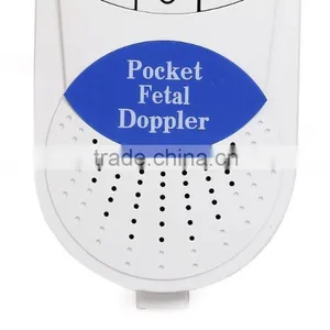Fetal Heart Rate Monitor Type Pocket Portable Pregnant Low Price Color Ultrasonic Diagnostic Baby Heart Beat Fetal Doppler thumbnail-3