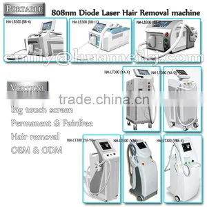 Unwanted Hair 808nm Diode Laser Hair Removal Machine 10.4 Inch Screen thumbnail-2