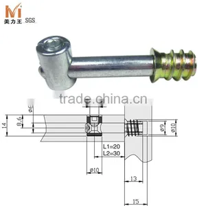 Steel Hardware Furniture Joint Connector Bolts thumbnail-1