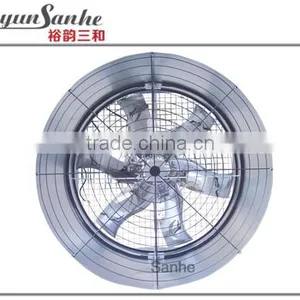 Galvanized Sheet Butterfly Cone Extractor Fans for Poultry Farm/Chicken House With CE thumbnail-3