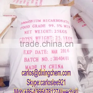 Hot Sale Best Price Food Grade Ammonium Bicarbonate / Ammonium Bicarbonate Food Grade thumbnail-3