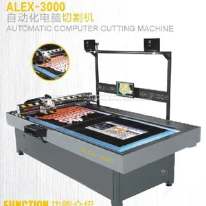 ALEX-3000 Computer Auto Leather Cutting Machine thumbnail-1