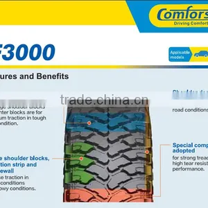 Comforser Off Road Suv MT 4 by 4 Tires CF3000 thumbnail-5