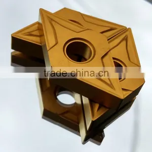 High Shock Resistance DNMG 150404-D Tungsten Carbide Insert Small Cutting Corner Radius thumbnail-6