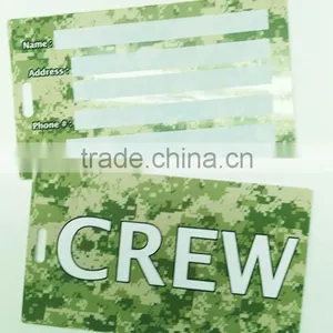 Colorful Writable Signature Panel PVC Cards for Workers thumbnail-1