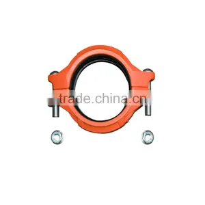Ductile Iron Grooved Fitting/coupling/reducer/reducing Tee/flexible Coupling/elbow/tee/cap thumbnail-1