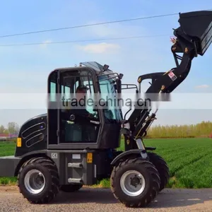 Manufacturer China1000kg Small Wheel Loader With Lowest Price thumbnail-4