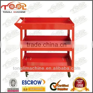 Iron Cabinet Four-wheel Hydraulic Trolley, Trolley Prices, Tool Trolleys For Hand Tools thumbnail-1
