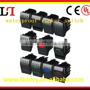 Engraved Waterproof Rocker Switch for Car/motorcycle 12v/24v thumbnail-3