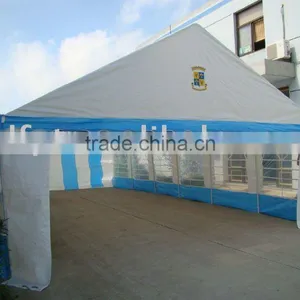 6*12m PE Party Tent Gazebo With Blue and White Colour thumbnail-1