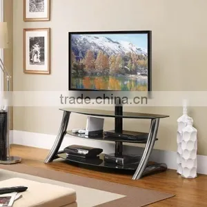 Fashionable Stianless Steel Television Stand for Media Players thumbnail-3
