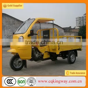 Three Wheel Passenger Cabinet Cargo Motorcycle With Food Fruit Plate Tricycle thumbnail-4