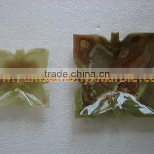 PAKISTAN FACTORY MADE ONYX CIGARETTE ASHTRAY HANDICRAFTS thumbnail-4