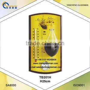 Weather Station With Wood Frame Barometer TB201H thumbnail-1