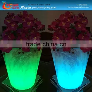 16 Colours Change Colorful Led Flower Pot thumbnail-5