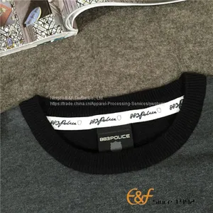 Men's Crew Neck Patch Pocket Sweater thumbnail-4
