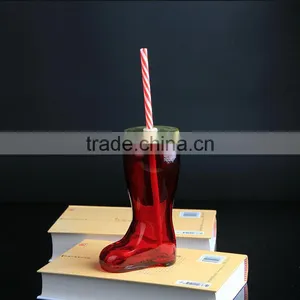 2017 New Products Clear and Red Wholesale High Quality Shaped Glass Jars thumbnail-3
