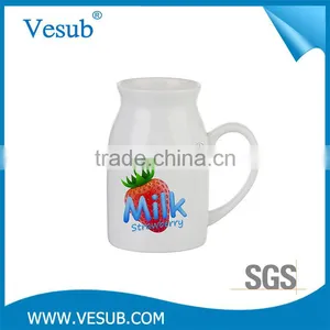 Vesub Factory 2017 Best Selling High Quality Sublimation Milk Mug thumbnail-1