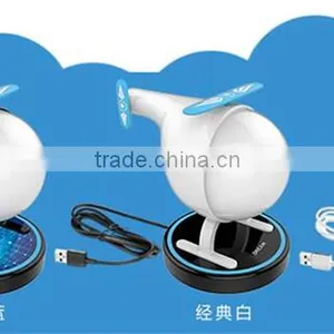 Night Light Aircraft Creative Lamp for Children to Sleep The Bedside Night Light Helicopter LED Charging Nightlight thumbnail-6