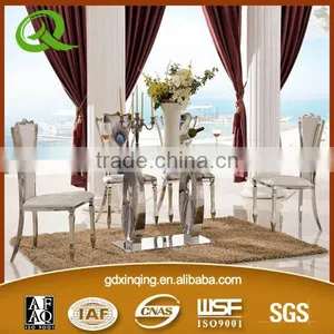 TH286-1 Modern Temperen Glass Stainless Steel Legs Dining Table thumbnail-4