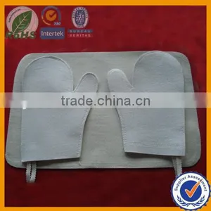 Wool Felt Sauna Glove, Sauna Felt Glove thumbnail-1