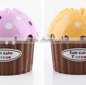 Wholesale Stock Small Order Ice Cream Plastic Tissues Storage Box Napkin Holder thumbnail-6