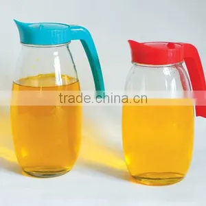 Homeawre 1400ML Glass Juice Bottle Beer Dispenser With Handle/water Bottle thumbnail-3