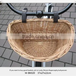 Wholesale Wicker Bicycle Baskets thumbnail-1