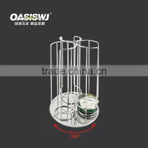 Rotating Coffee Capsule Pods Display Shelf/Revolving Rotating Tower Rack Stand Holder thumbnail-1